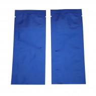 2.5" X 6" Dark Blue MylarFoil 3 side pouch