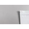 2.5" x 12.375" OD White Mylar Foil Pouch with Zipper (1,000/case) - 025MFW12375OZE