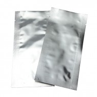 3.5" x 7" O.D. MylarFoil Pouch - 3 Side Seal Pouch with Bottom Tear Notch