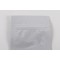 3.5" x 9.5" OD PAKVF4W White MylarFoil Pouch with Tamper Evident ZipSeal (1,000/case) - 035MFW095TEZ