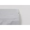 3.5" x 9.5" OD PAKVF4W White MylarFoil Pouch with Tamper Evident ZipSeal (1,000/case) - 035MFW095TEZ