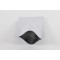 3.0" x 5.0" O.D. PAKVF4MCP Matte White 3 side seal Tamper Evident Zipseal Pouch (1,000/case) - 03MCPW05ZTE
