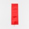 3.0" x 9.5" OD Red Mylar Foil Tamper Evident Pouch with Zipper (1,000/case) - 03VF4CR095TEZ100PB