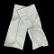 4.25" x 10.75" O.D. PAKVF4C White 3 Side Seal Pouch with Tear Notch (1,000/case) - 0425P4CW1075TN