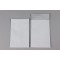 4.375” x 8.0” OD White Custom Kraft Pouch with Tear Notch (1,000/case) - 04375WNK08TL