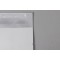 4.375” x 8.0” OD White Custom Kraft Pouch with Tear Notch (1,000/case) - 04375WNK08TL