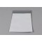 4.375” x 8.0” OD White Custom Kraft Pouch with Tear Notch (1,000/case) - 04375WNK08TL