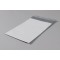 4.375” x 8.0” OD White Custom Kraft Pouch with Tear Notch (1,000/case) - 04375WNK08TL