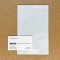 4.5" x 7.0" O.D. PAKVF4C White 3 Side Seal Pouch (1,000/case) - 045P4CW07