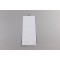 4.5" x 11" OD White MylarFoil Pouch with Tear Notch 2" From Open End (1,000/case) - 045VF4C11TN-White