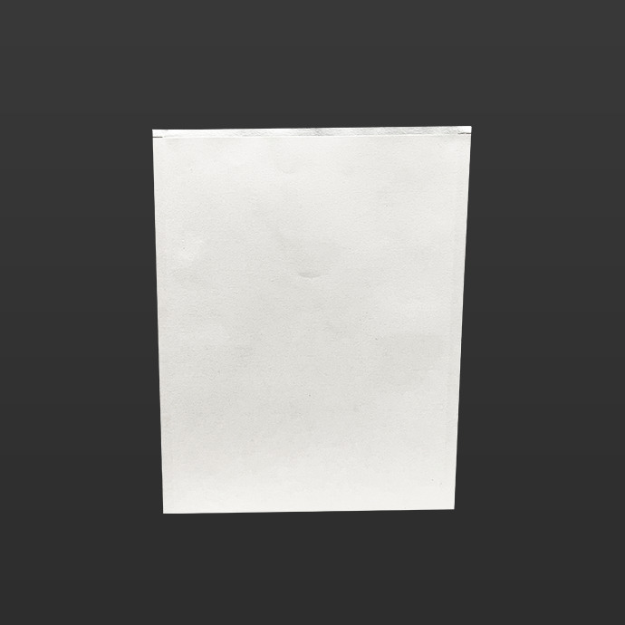 5.5" x 7" White Kraft Mini Pouch with Load Lip - 055WNK07L