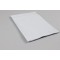 5.75" x 8.25" OD PAKVF4W White MylarFoil Pouch with Tamper Evident ZipSeal and 0.125" Lip (1,000/case) - 0575MFW0825ZTEL