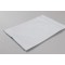5.75" x 8.25" OD PAKVF4W White MylarFoil Pouch with Tamper Evident ZipSeal and 0.125" Lip (1,000/case) - 0575MFW0825ZTEL