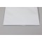5.75" x 8.25" OD PAKVF4W White MylarFoil Pouch with Tamper Evident ZipSeal and 0.125" Lip (1,000/case) - 0575MFW0825ZTEL