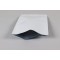 5.75" x 8.25" OD PAKVF4W White MylarFoil Pouch with Tamper Evident ZipSeal and 0.125" Lip (1,000/case) - 0575MFW0825ZTEL