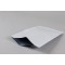 5.75" x 8.25" OD PAKVF4W White MylarFoil Pouch with Tamper Evident ZipSeal and 0.125" Lip (1,000/case) - 0575MFW0825ZTEL