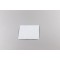 5.91" x 4.65" O.D. PAKVF4W White Double Compartment Pouch with Tear Notch (5,000/case) - 0591MFW0465CPTTN