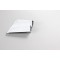 5.91" x 4.65" O.D. PAKVF4W White Double Compartment Pouch with Tear Notch (5,000/case) - 0591MFW0465CPTTN