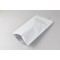 6" x 11" OD PAKVF4W White MylarFoil Pouch with Tamper Evident ZipSeal (1,000/case) - 06MFW11TEZFCNS