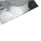 offset cut offers a small lip to make opening and loading easier opening of silver pouch with slipgh lip to grab