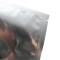 bottom tear notch makes openig sealed pouch easier bottom corner of 3 side seal silver pouch with tear notch