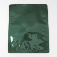 8" x 10" Green Mylar Foil Bag; (500/case) - 08P4C10GRRC