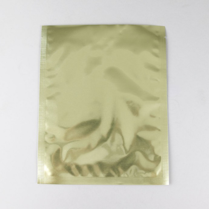 8" x 10" Gold 3-Side Seal Pouch - 08VF4CG10FCTN