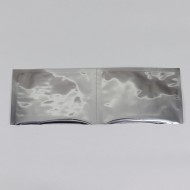 atached silver pouches with bottom opening