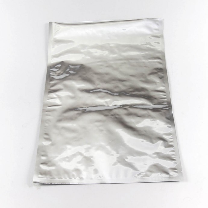 15" x 21" Silver 3-Side Seal Pouch - 15MFS21BTN