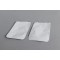 2.25" x 3" OD White ‘Write On’ MiniPouch (5,000/case) - 25MW022503RCL
