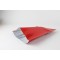 10" x 14" OD PAKVF2.5M Red Mylar Pouch (250/case) - 25MR1014