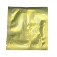 gold foil 4.5 x 5 inch 3-side seal pouch