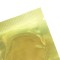 close up on tear notch on sealed end