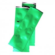 2" x 6" green Mylar Foil Pouch