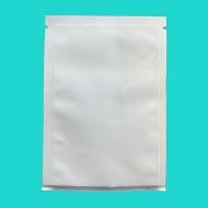 white mylarfoil mini pouch