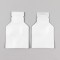 2.25" x 3.625" O.D. PAKVF4PCA dispenser tip pouch with tear notch (1,000/pack) - DTP0225PCA03625PK