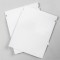 3.4" x 5" OD White MylarFoil MiniPouch (1,000/case) - 034MFW05TN