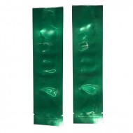 two screen think pouches with bottom tear notches