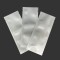 2.5" x 6.25" O.D. Silver PAKDRY7500 MiniPouch with Tear Notch (1000/case) - P75C0250625TNNS