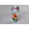 6.25" x 9.625" x 3.25" O.D. Mason Jar Stand Up Pouch without zipper (1,200/case) - RPMJPBG325NZ 