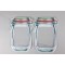 6.25" x 9.625" x 3.25" O.D. Mason Jar Stand Up Pouch without zipper (1,200/case) - RPMJPBG325NZ 