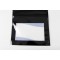 6.5" x 10" O.D. Black Label Ready Pouch with ZipSeal™ and Circle Hang Hole (1,000/case) - V5ZBXBKW06510HH