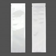 3.0" x 9.5" OD Clear/White Vista Pouch