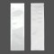 2.0" x 7.0" O.D. Clear/White Vista MylarFoil Pouch with Tear Notch (5,000/case) - VST027MFWTN