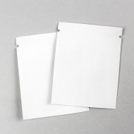 3.4" x 5" OD White MylarFoil MiniPouch