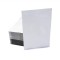 3.0" x 4.5" OD PAKVF4W White MylarFoil MiniPouch with Tear Notch and Load Lip (1,000/pack) - 03MFW045BNL