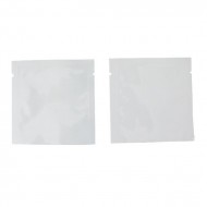 3" x 3" OD PAKVF4W White MylarFoil MiniPouch