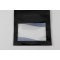 5" x 8" OD Black Pouch with Clear Window and Tear Notch (1,000/case) - V5RBXBKW0508