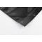 5" x 8" OD Black Pouch with Clear Window and Tear Notch (1,000/case) - V5RBXBKW0508