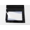6.5" x 10" OD Black Label Ready Pouch with ZipSeal™ and Sombrero Hang Hole (1,000/case) - V5ZBXBKW06510SHH
